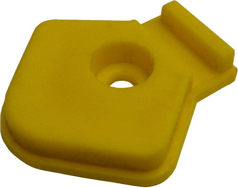 Yellow Plastic Insert for Corner