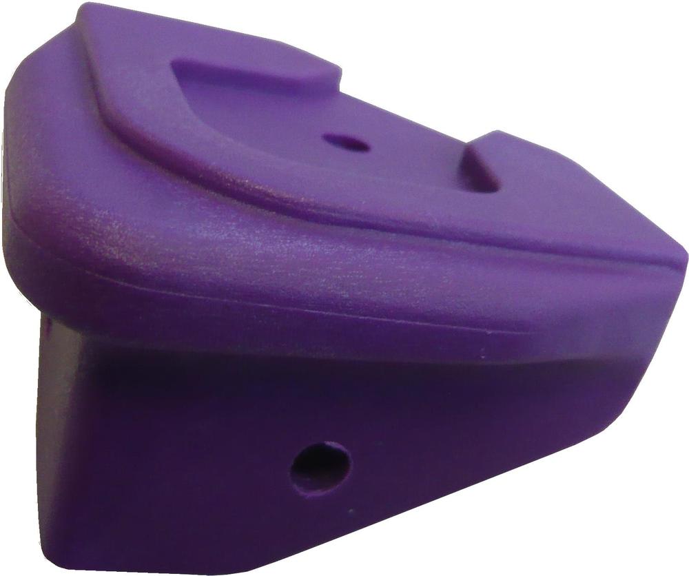 Purple Plastic Corner